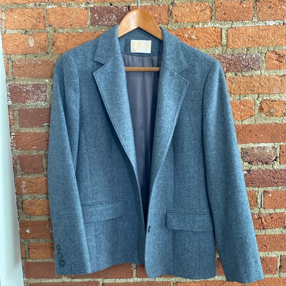 Pendleton Gray Women's Blazer
